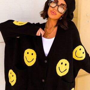 Dressed in Lala The Most Fun Oversized Cardigan Size: L/XL